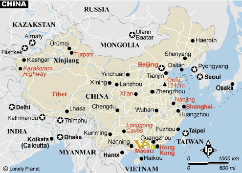 china map